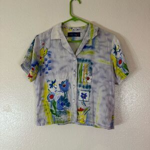 Jams World Abstract Multicolor Shirt S